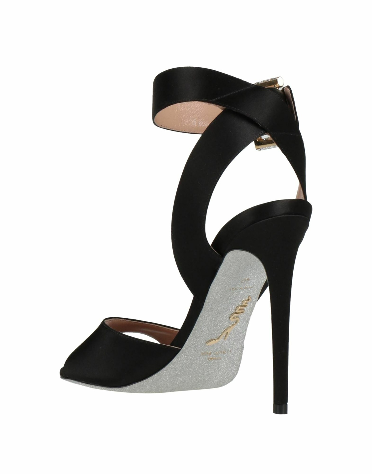 Rene' Caovilla Womens Sandals in Black