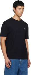 Balmain Black Couture Label T-shirt