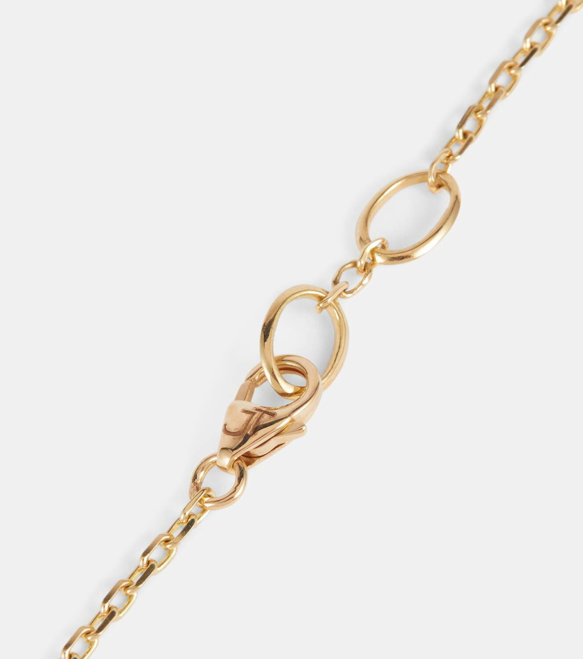 Jade Trau Sophisticate Station 18kt gold bracelet with diamonds