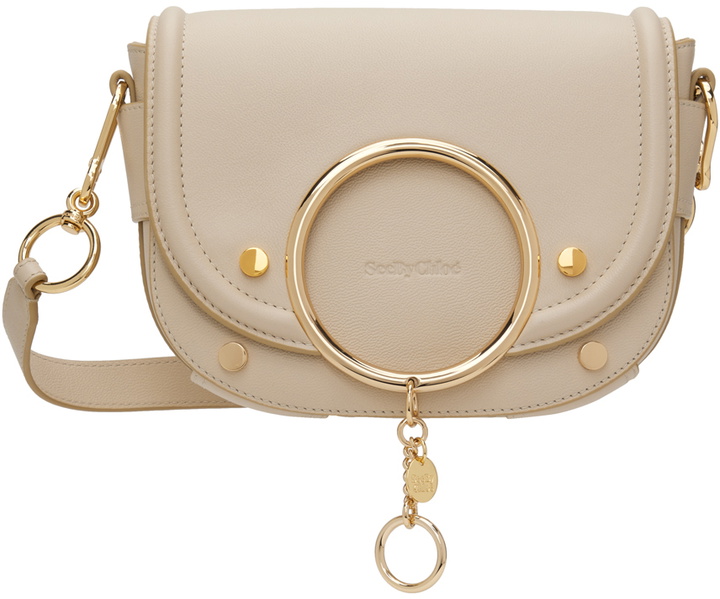 Photo: See by Chloé Beige Mara Medium Crossbody Bag