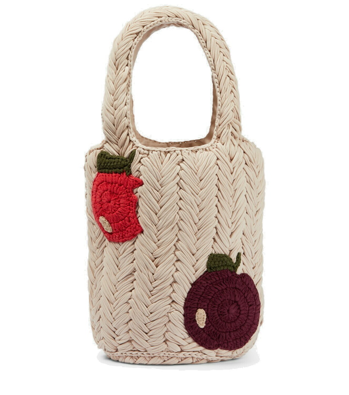 Photo: JW Anderson - Apple-embellished braided tote