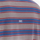 WTAPS Men's Long Sleeve 16 Stripe T-Shirt in Grey