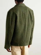 Oliver Spencer - Lambeth Wool-Blend Felt Field Jacket - Green
