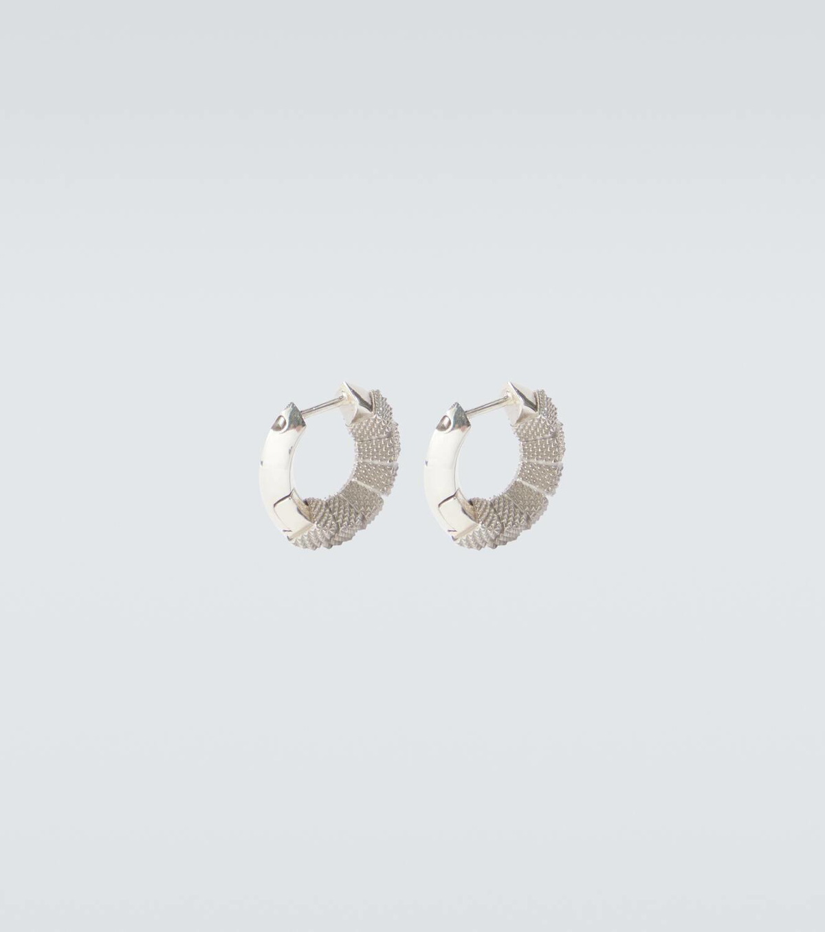 Bottega Veneta Sterling silver hoop earrings