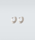 Bottega Veneta Sterling silver hoop earrings