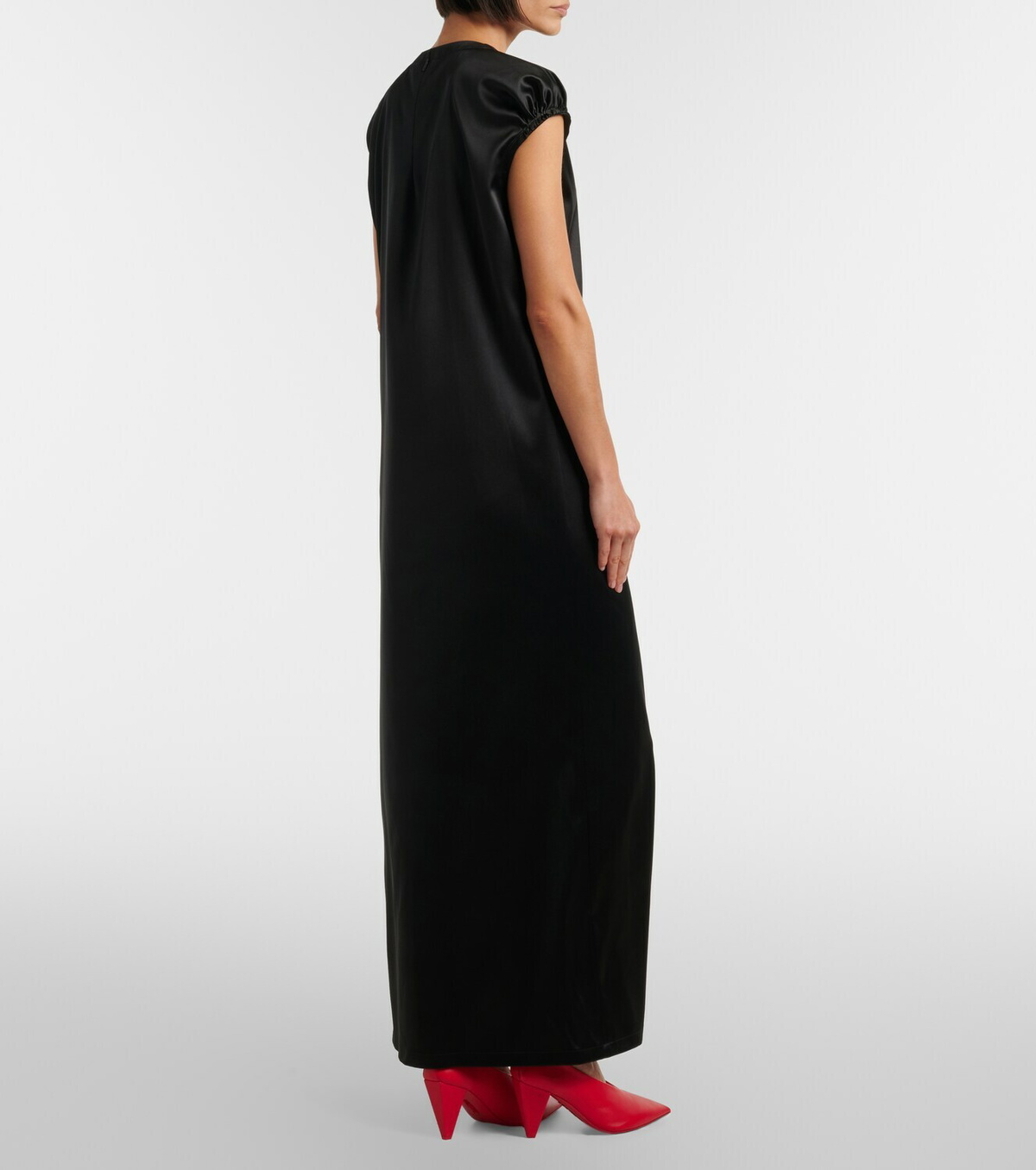 Loewe Silk-blend satin maxi dress