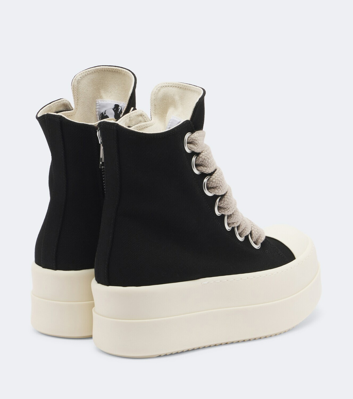 Rick Owens DRKSHDW Jumbolace canvas sneakers