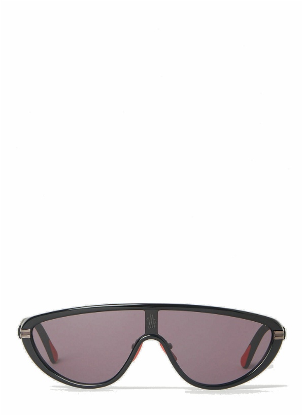 Photo: Moncler - Vitesse Shield Sunglasses in Black