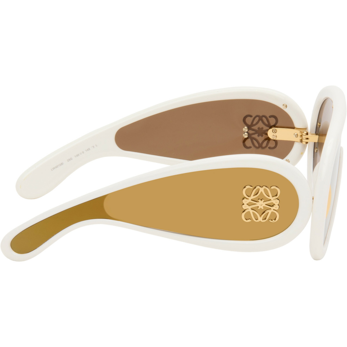 LOEWE White Wave Mask Sunglasses