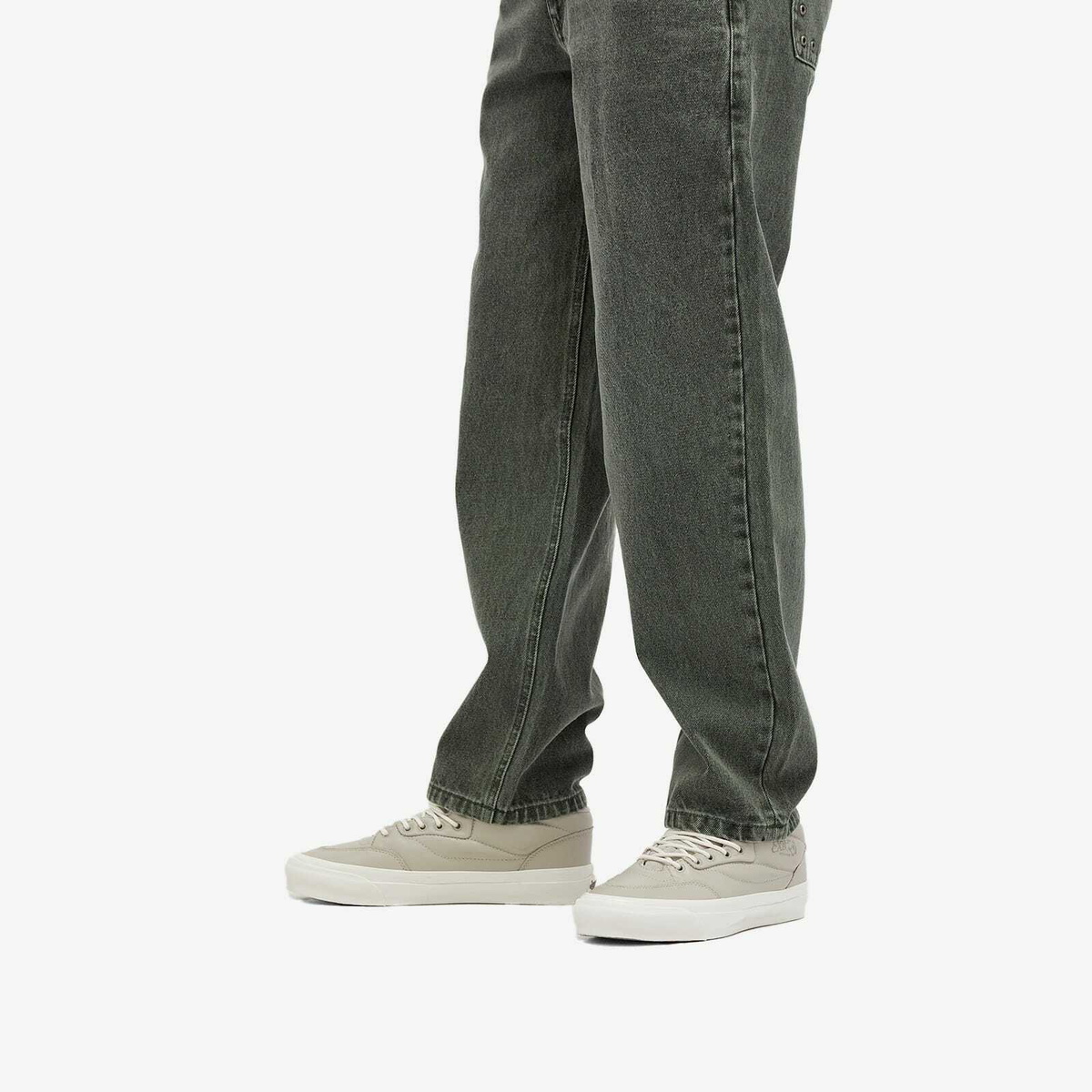 【関税込み】Vans グレー OTW Half Cab Foam スニーカー Vans: グレー OTW Half Cab Foam スニーカー | SSENSE 日本