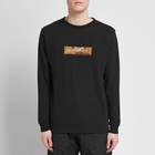 SOPHNET. Long Sleeve Box Logo Tee