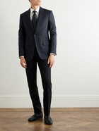 TOM FORD - Shelton Slim-Fit Silk-Faille Suit Jacket - Blue