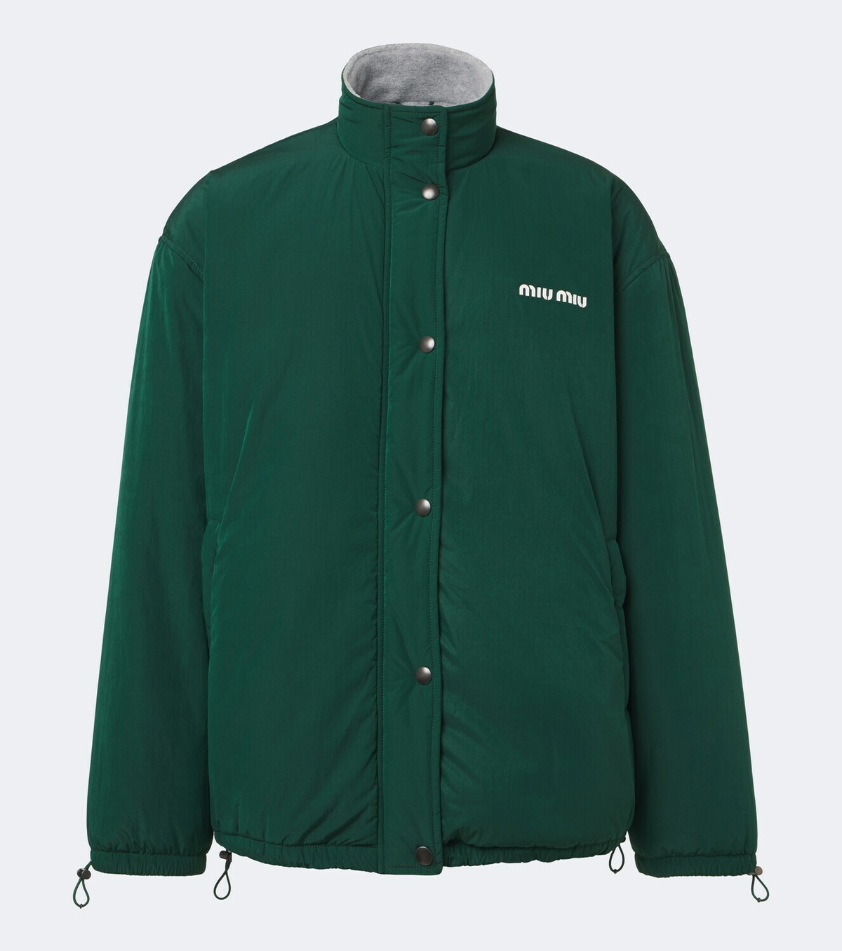 Miu Miu Logo technical jacket