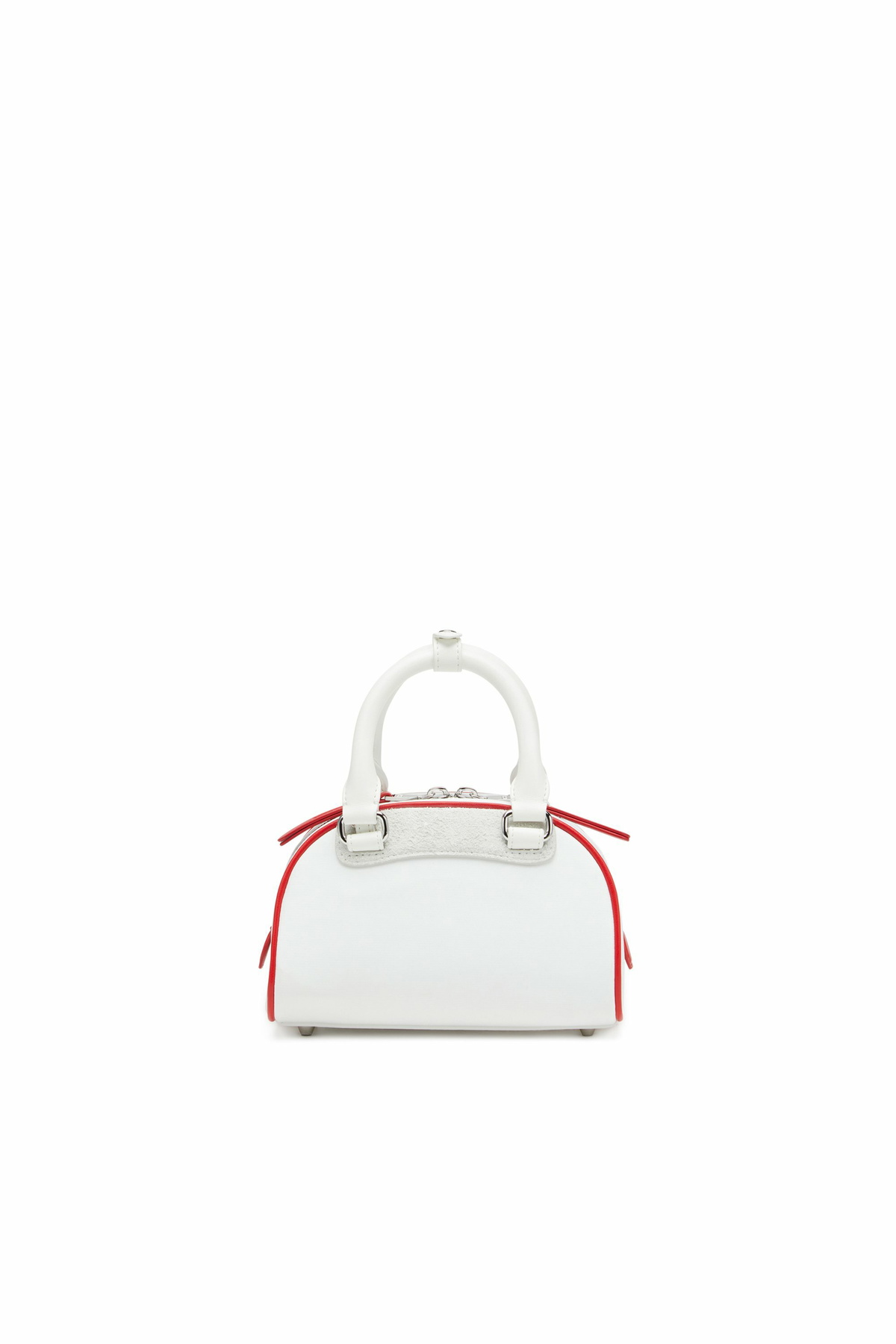 Diesel 1DR Dome-Colour-block mini bowling bag - Shoulder Bags 
