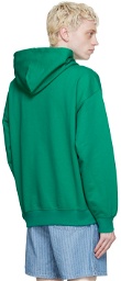Levi's Green Cotton Hoodie