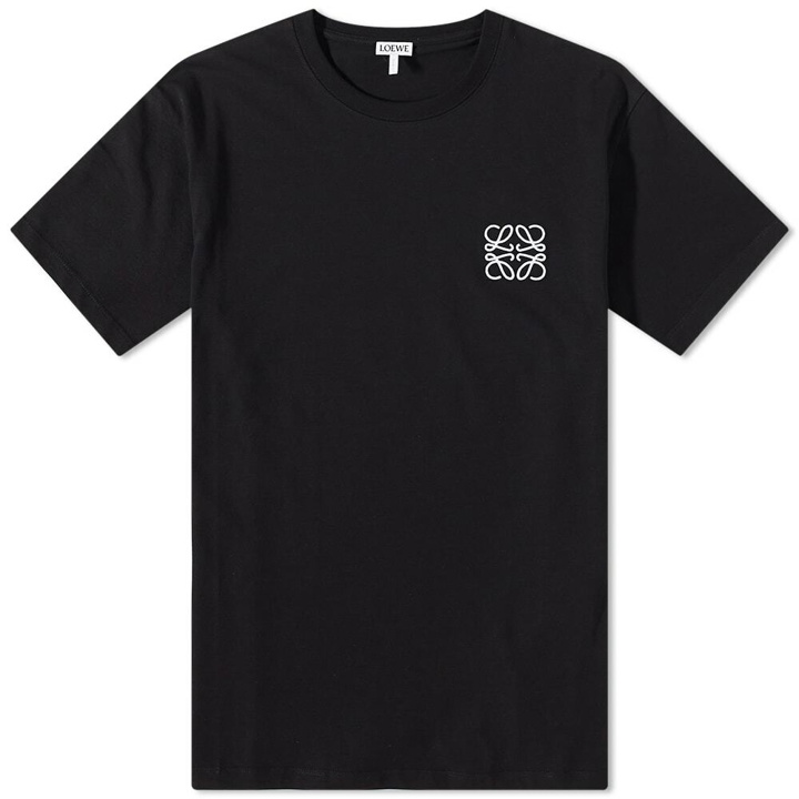 Photo: Loewe Men's Anagram T-Shirt in Black