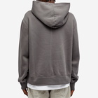 MM6 Maison Margiela Men's Distressed Logo Hoodie in Grey