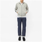 Fred Perry Authentic Men's Seasonal Taped Track Jacket in Concrete/Black