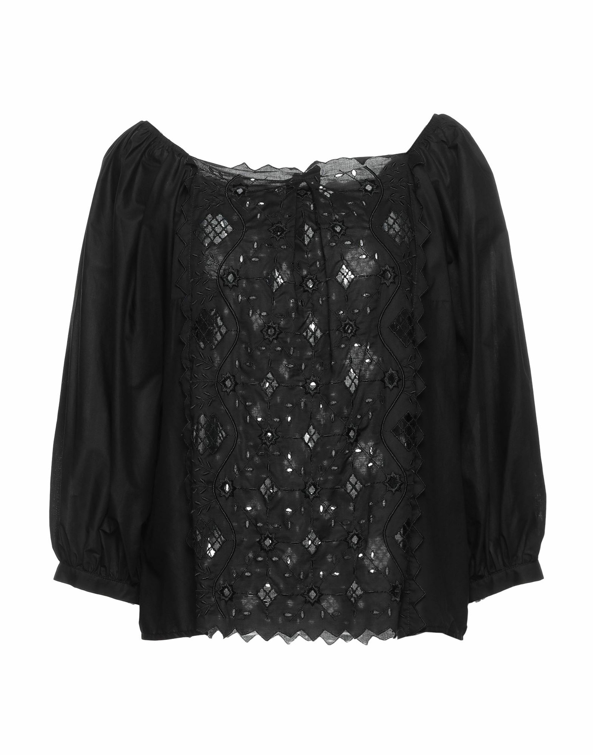 Manila Grace Womens Top in Black