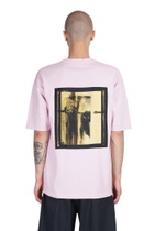 OAMC T-shirt In Rose-pink Cotton