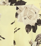 Erdem - Howard high-rise floral cotton shorts