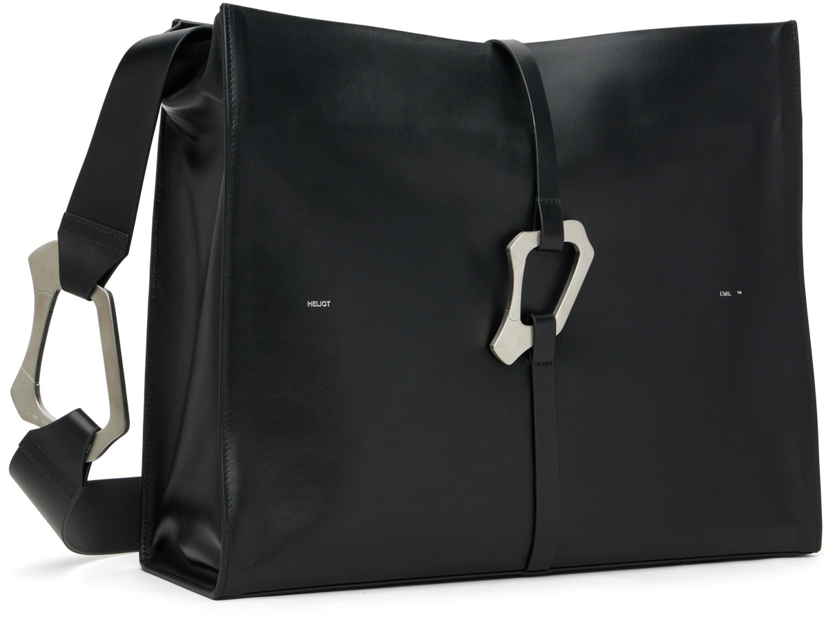 HELIOT EMIL Black Luculent Tote