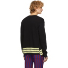 Marni Black and Yellow Striped Sweater