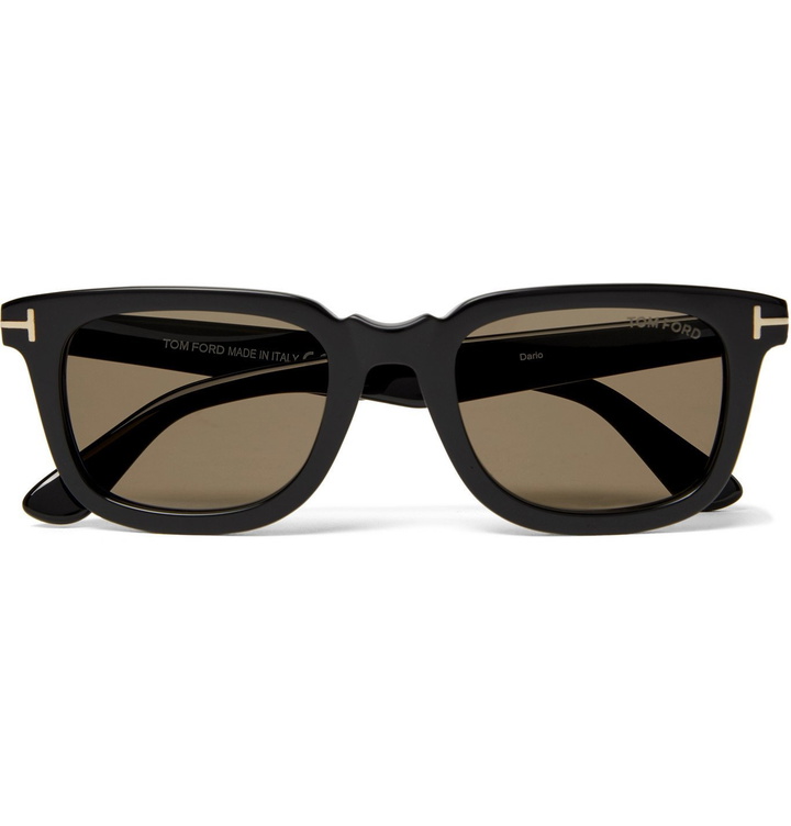 Photo: TOM FORD - Square-Frame Acetate Sunglasses - Black