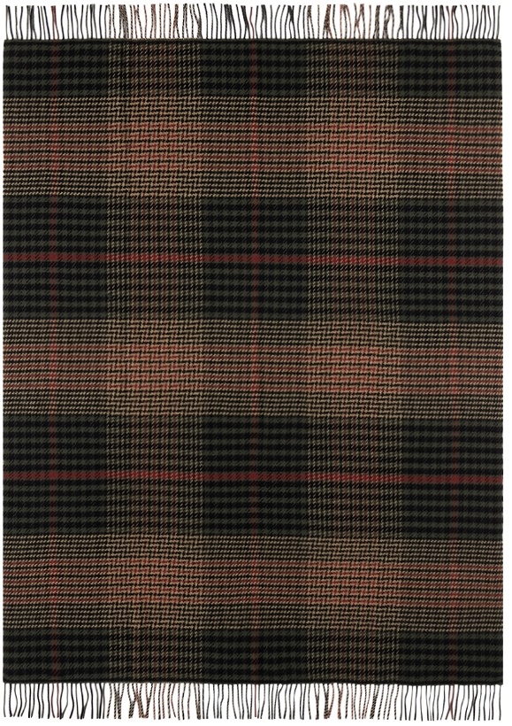 Photo: RRL Multicolor Plaid Wool-Cashmere Throw Blanket