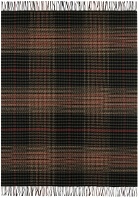 RRL Multicolor Plaid Wool-Cashmere Throw Blanket