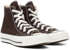 Converse Brown Chuck 70 High Top Sneakers