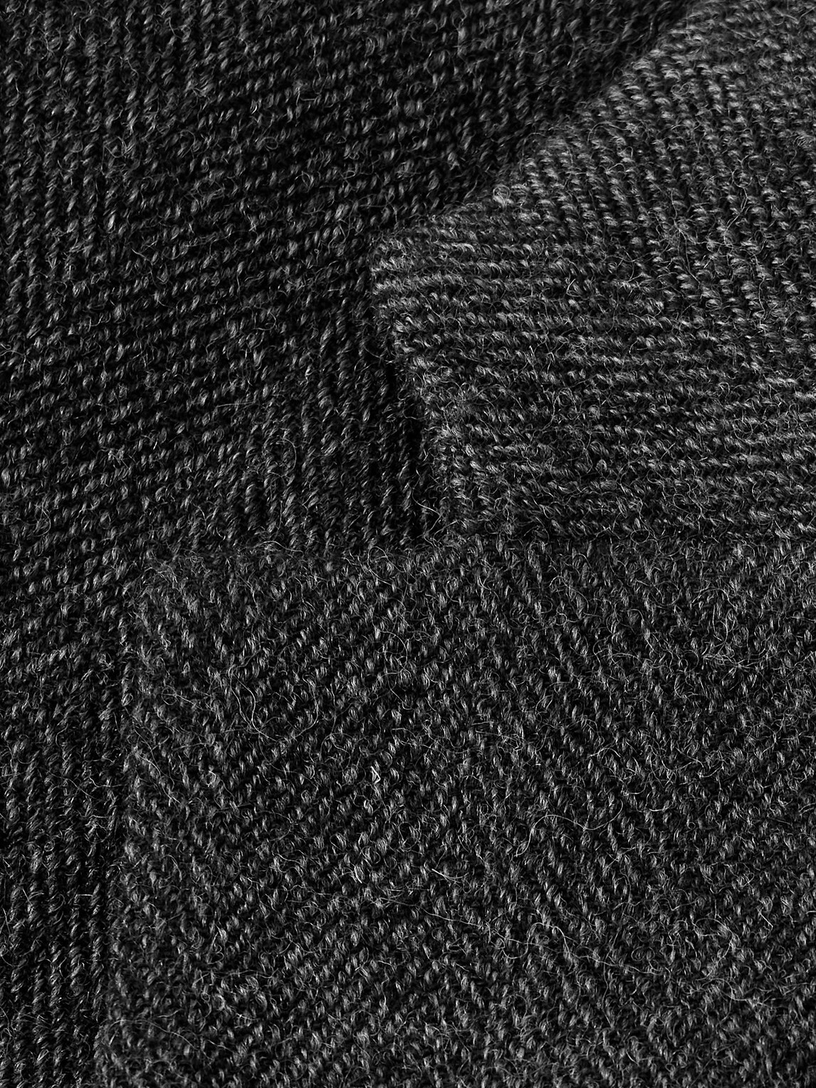Nili Lotan - Eros Herringbone Coat - Gray