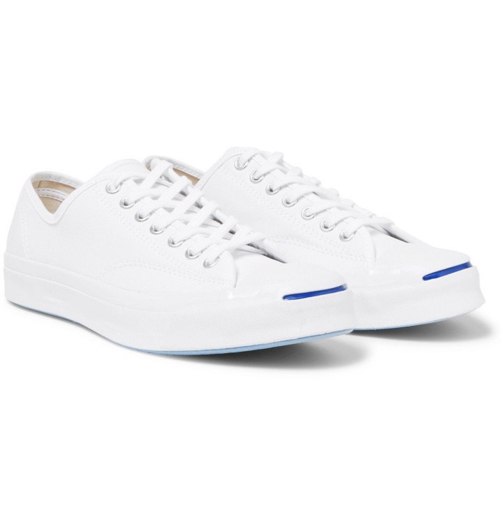 Photo: Converse - Jack Purcell Signature Canvas Sneakers - Men - White