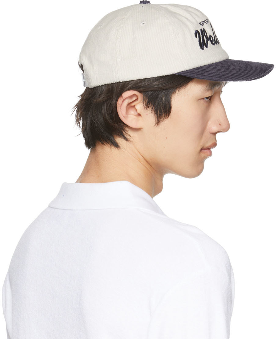Sporty & Rich White Wellness Club Cap Sporty & Rich