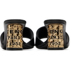Givenchy Black Tape Heeled Sandals