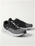 ON - Cloudrunner Mesh Running Sneakers - Black