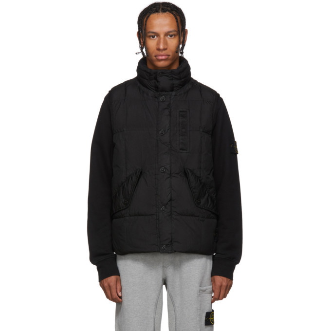 Photo: Stone Island Black Crinkle Reps NY-Down Jacket