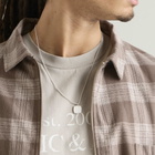 END. Signet Pendant in Silver
