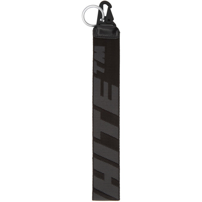 Off-White Black Industrial Keychain Off-White