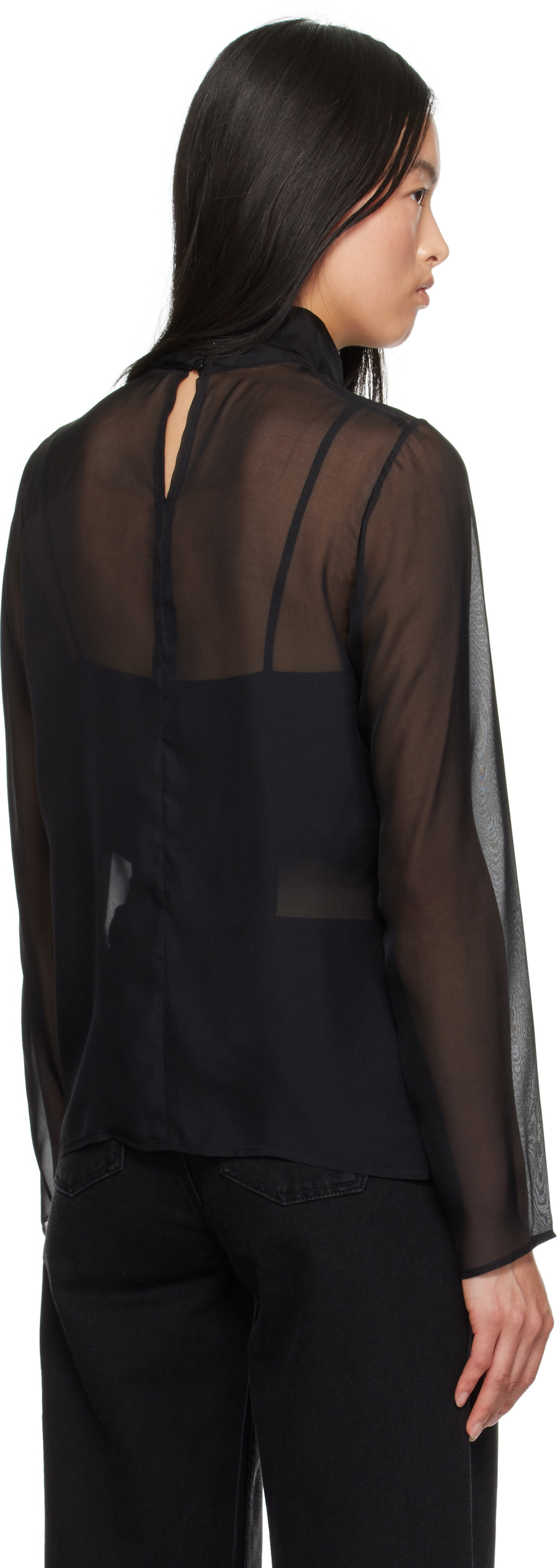 La Collection Black Clarice Blouse