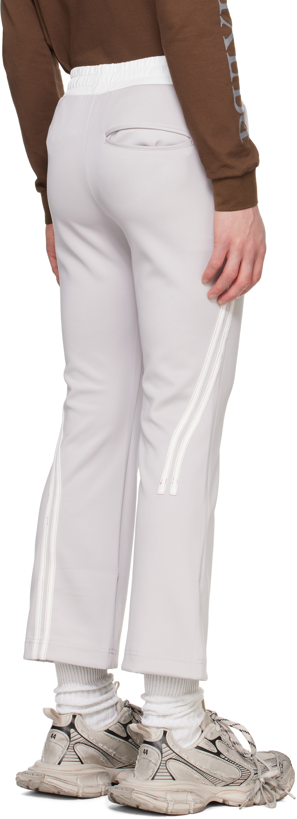 Praying Gray Track Sweatpants