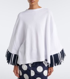 Jacquemus Cabana fringed cotton jersey T-shirt