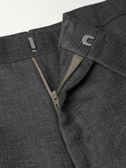 TOM FORD - Shelton Straight-Leg Wool-Blend Trousers - Gray