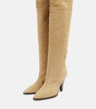 Isabel Marant Riria suede over-the-knee boots