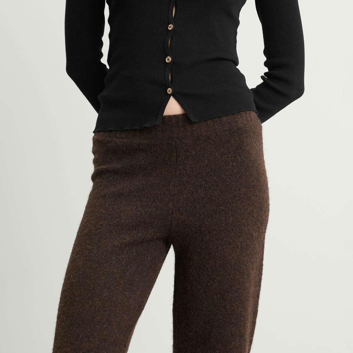 4th & Reckless Women's Brady Trouser in Chocolate