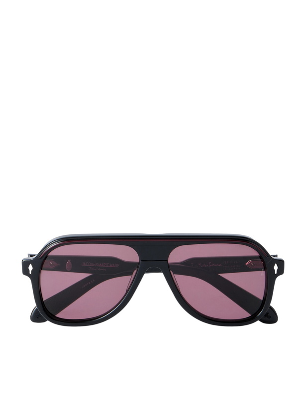 Photo: Jacques Marie Mage - Rocky Mountain Featherbed Teewinot Aviator-Style Acetate Sunglasses