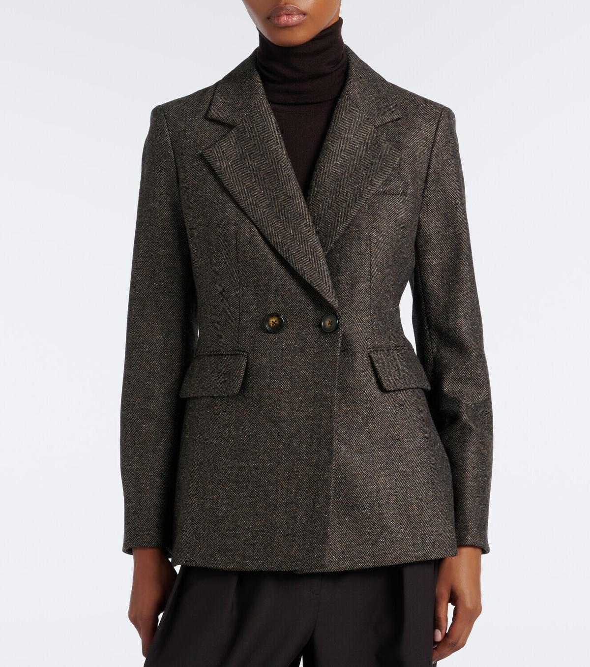 Veronica Beard Tilbury herringbone blazer