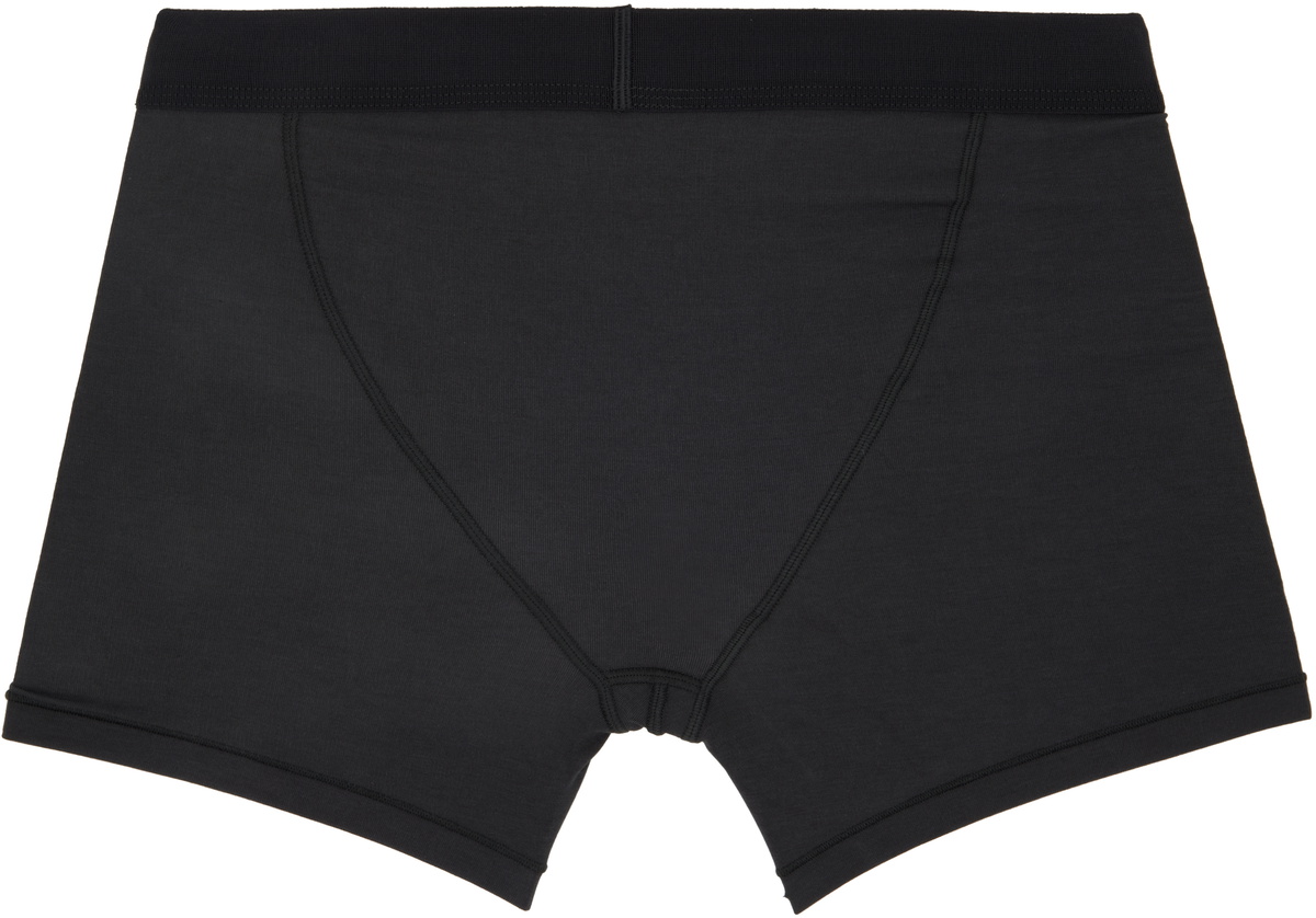 SKIMS Three-Pack Black SKIMS Cotton 3 Boxer Briefs