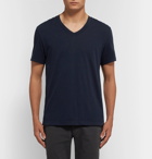 James Perse - Slim-Fit Combed Cotton-Jersey T-Shirt - Men - Navy