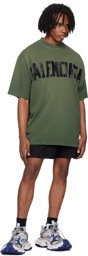 Balenciaga Green Tape Type T-Shirt